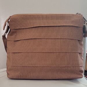 Salvatore Ferragamo Tan Messenger Bag